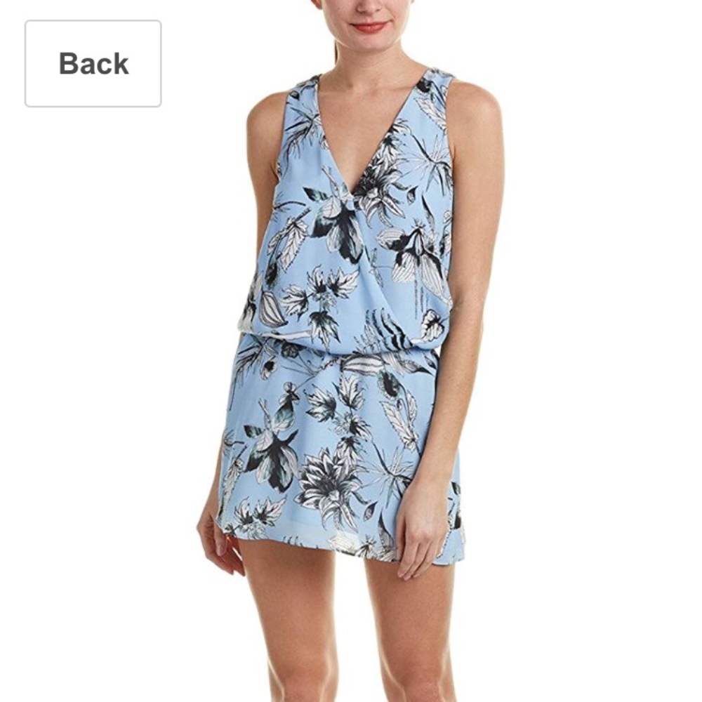 NWT Parker wrap front sleeveless dress